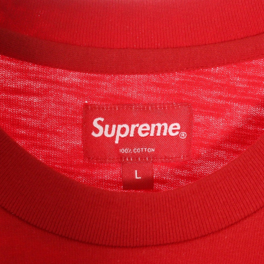 SUPREME(シュプリーム) 18SS Gradient Arc Top アーチロゴプリントクルーネック半袖Tシャツ レッド