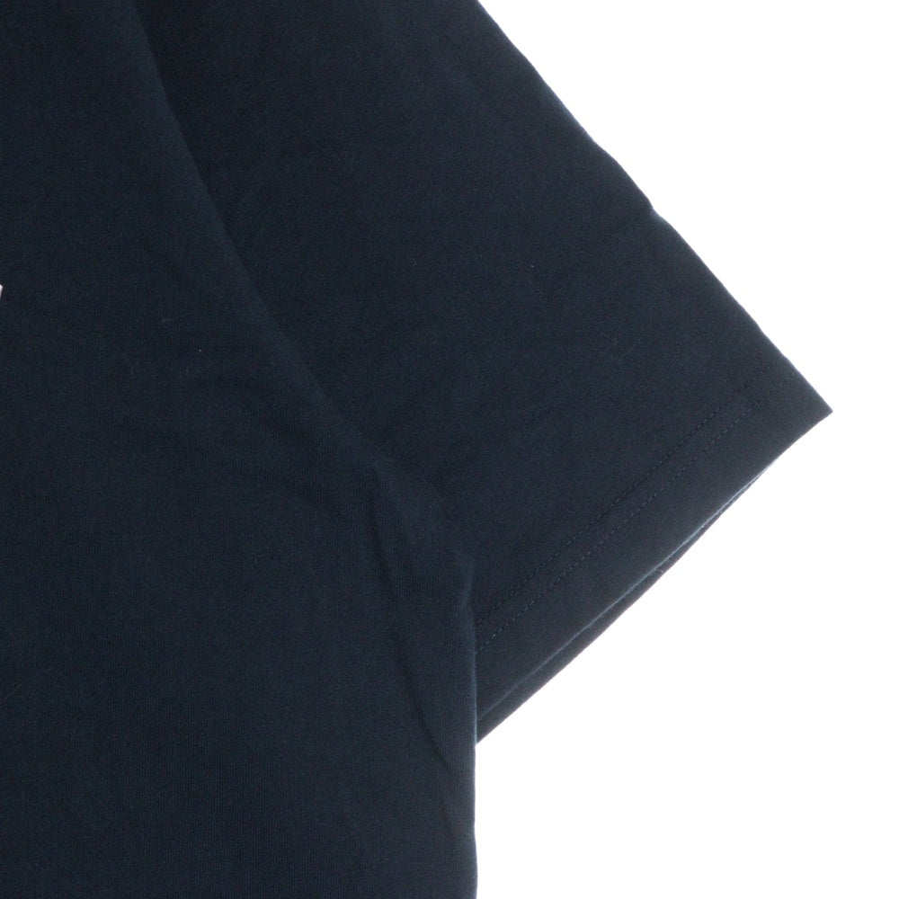 SUPREME(シュプリーム) 24SS Cracked Arc クラックド アーチロゴプリント 半袖Tシャツ カットソー ネイビー