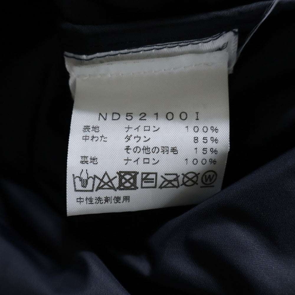 SUPREME(シュプリーム) 21AW ×THE NORTH FACE Bleached Denim Print Nuptse Jacket ND52100I ノースフェイス ブリーチデニムプリントヌプシダウンジャケット ブラック/ブラウン
