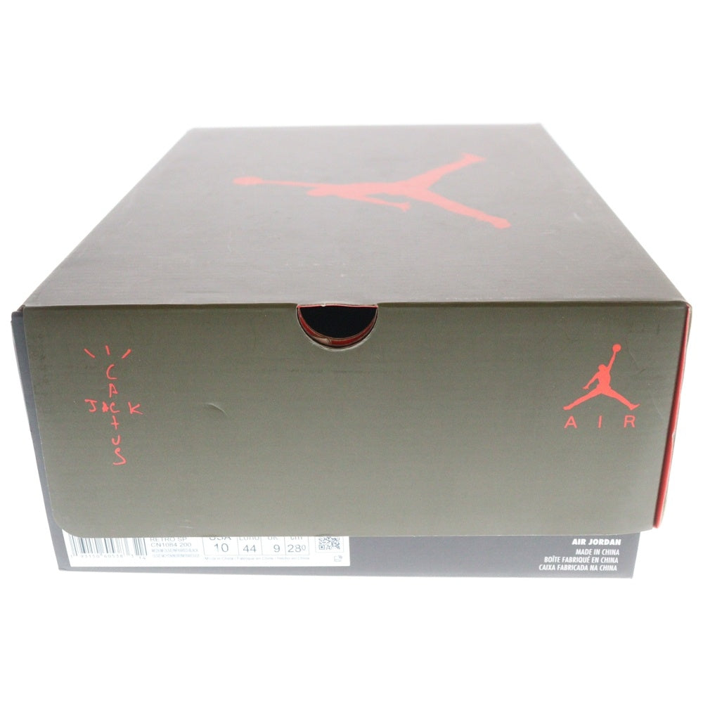 NIKE(ナイキ) ×TRAVIS SCOTT AIR JORDAN 6 RETRO SP CN1084-200 トラヴィス スコット エアジョーダン ハイカットスニーカー カーキ US10/28cm