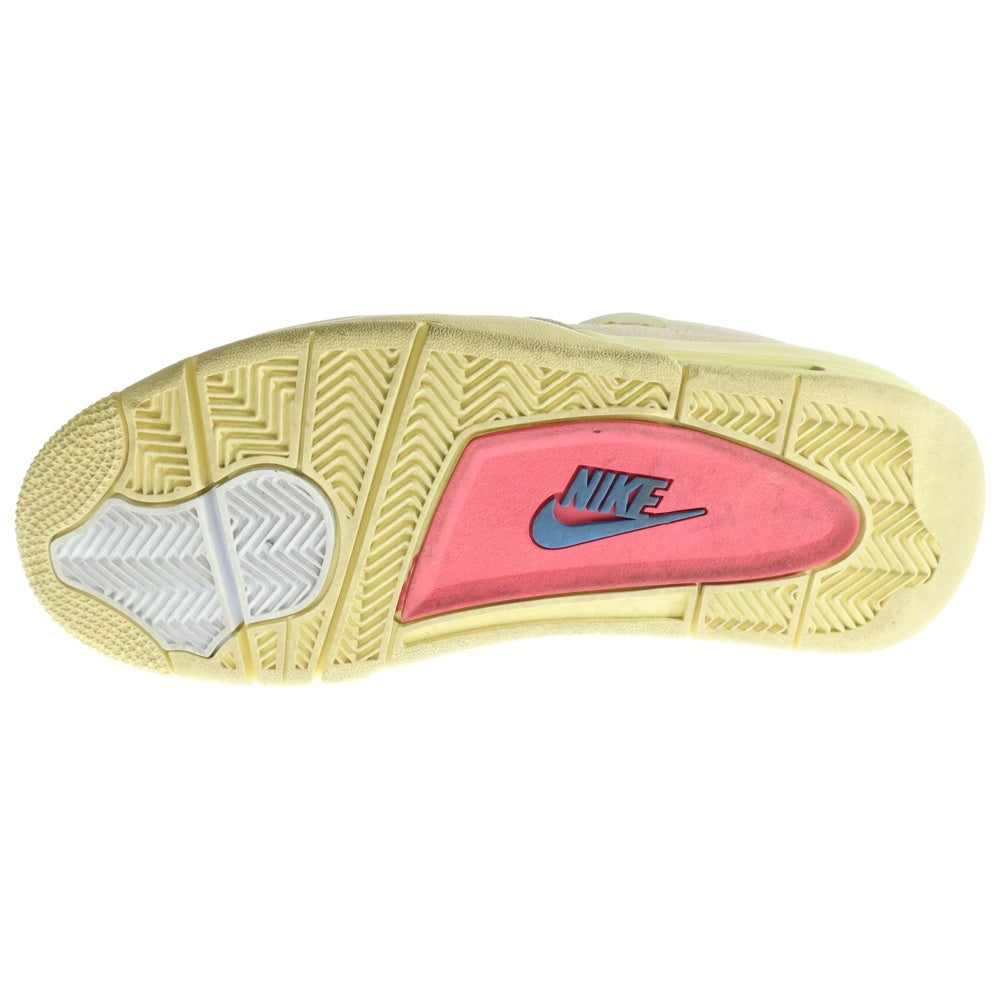 NIKE(ナイキ) ×UNION AIR JORDAN 4 GUAVA ICE ユニオン エアジョーダン4 グァバアイス ハイカットスニーカー マルチ US8/26cm DC9533-800