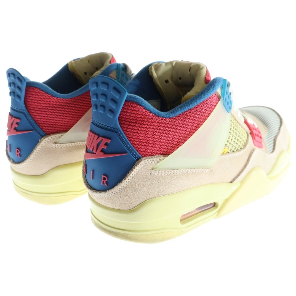 NIKE(ナイキ) ×UNION AIR JORDAN 4 GUAVA ICE ユニオン エアジョーダン4 グァバアイス ハイカットスニーカー マルチ US8/26cm DC9533-800
