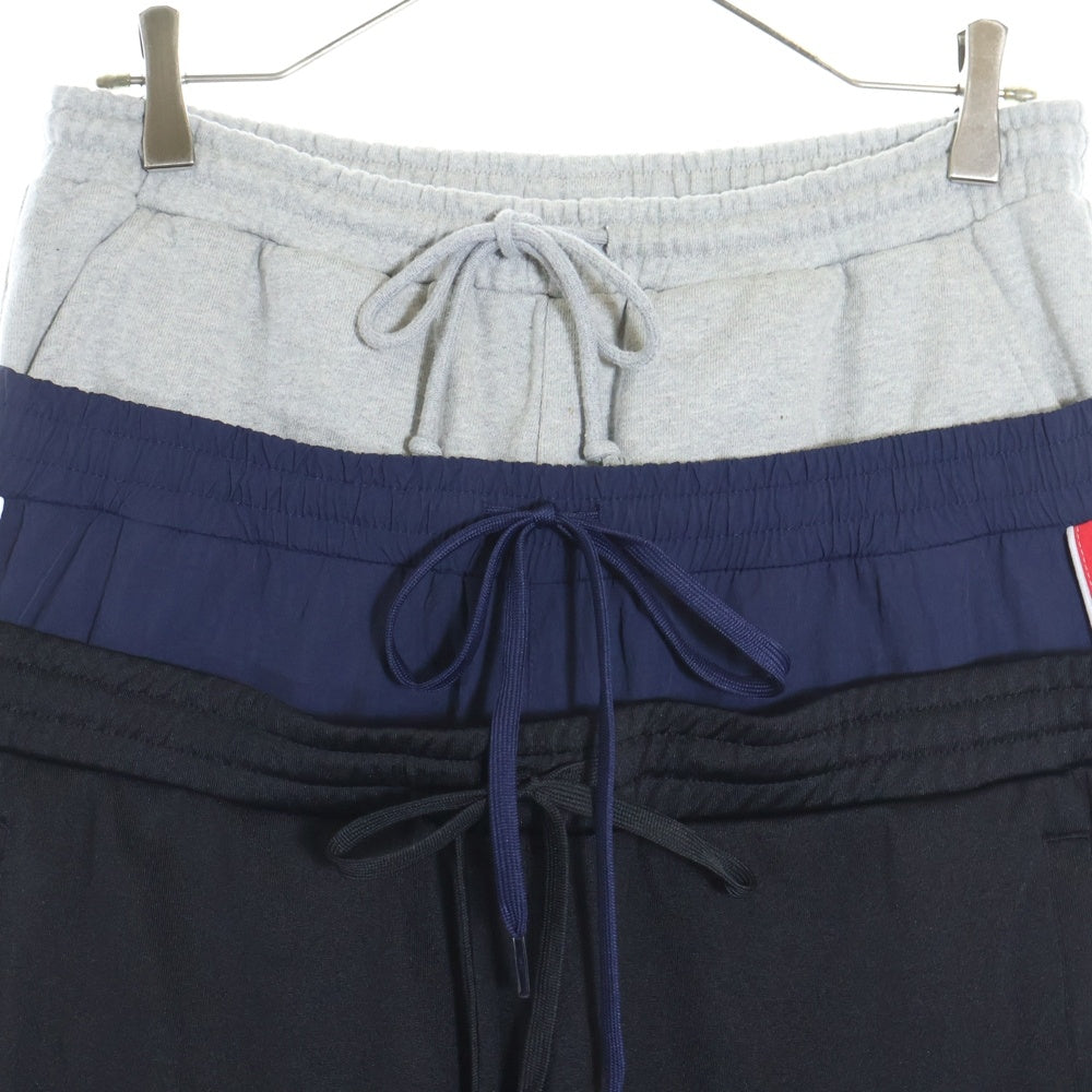 PROJECT G/R(プロジェクトジーアール) 3 layered sweat pants スリーレイヤードスウェットパンツ ブラック