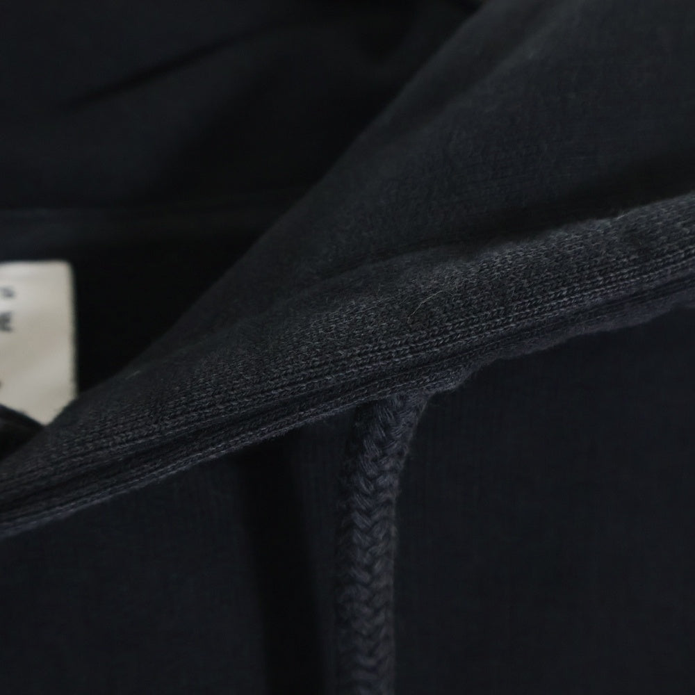 VETEMENTS(ヴェトモン) 16AW Total Fucking Darkness Hoodie トータルファッキンダークネスプルオーバーパーカー ブラック MH17TP17