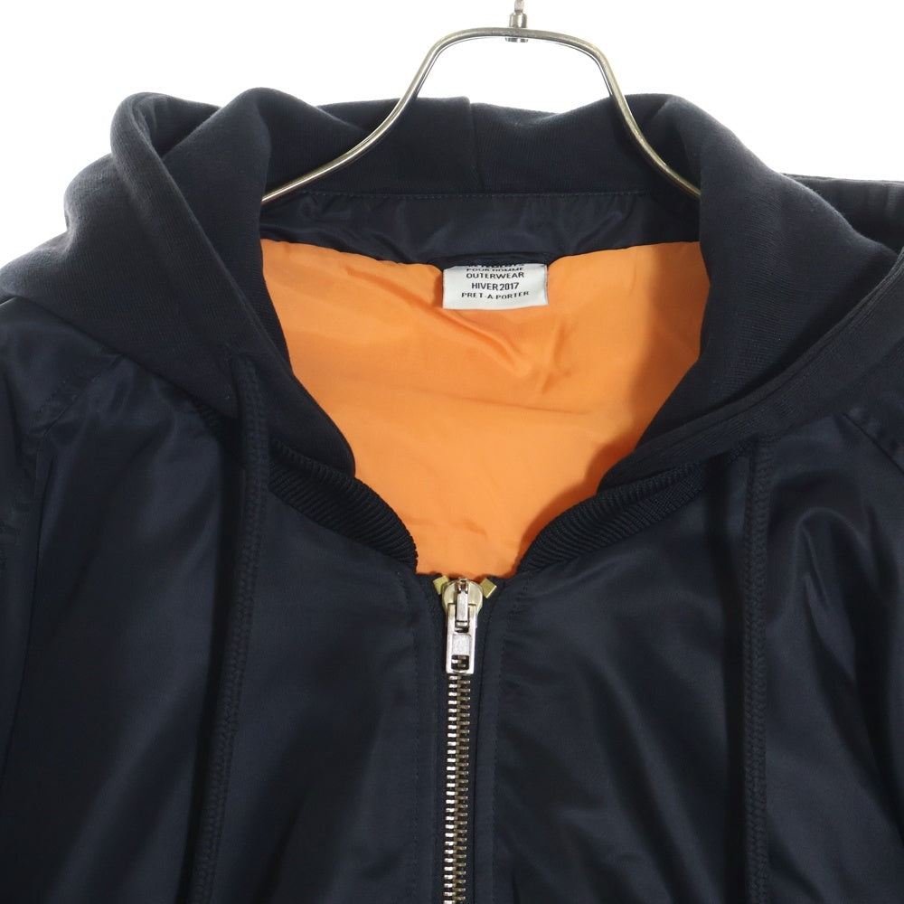 VETEMENTS(ヴェトモン) 16AW Total Fucking Darkness Bomber jacket トータルファッキンダークネス ボンバージャケット ブラック MH17JA12