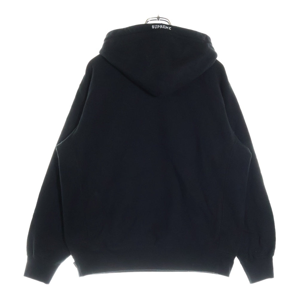 SUPREME(シュプリーム) 21SS Swarovski S Logo Hooded Sweatshirt スワロフスキー Sロゴ プルオーバーフーディーパーカー ブラック