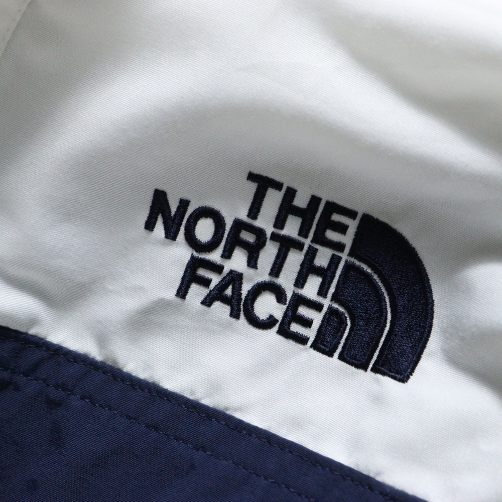 THE NORTH FACE(ザノースフェイス) EXPLORING WIND JACKET エクスプローリング ウインドナイロンジャケット ホワイト/ネイビー NJ3BP10A