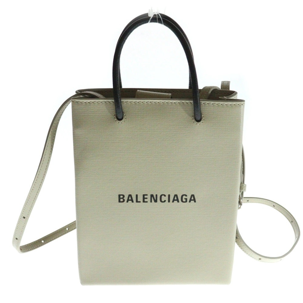 BALENCIAGA(バレンシアガ) ショッピングバッグ フォンホルダーバッグ ショルダーバッグ ベージュ 757776