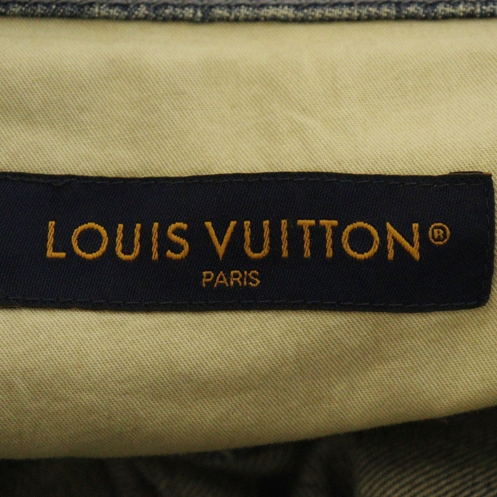 LOUIS VUITTON(ルイヴィトン) 24AW モノグラムプリントデニムハーフパンツ ショーツ インディゴ RM242MM KOE HRD24W