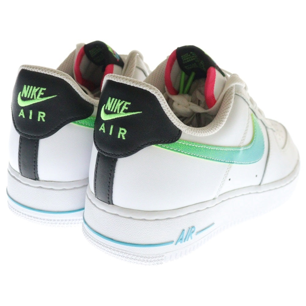 NIKE(ナイキ) Air Force 1 Low '07 LV8 White/Aquamarine DJ5148-100 エアフォース1 ロー '07 LV8 ホワイト/アクアマリン US8/26cm