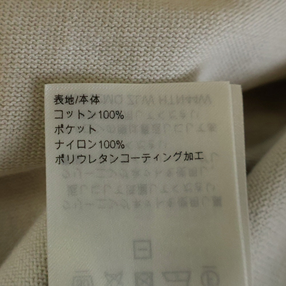 LOUIS VUITTON(ルイヴィトン) 25SS モノグラムナイロンポケット 半袖Tシャツ カットソー クリーム RM252MQ ZLW HTN44W
