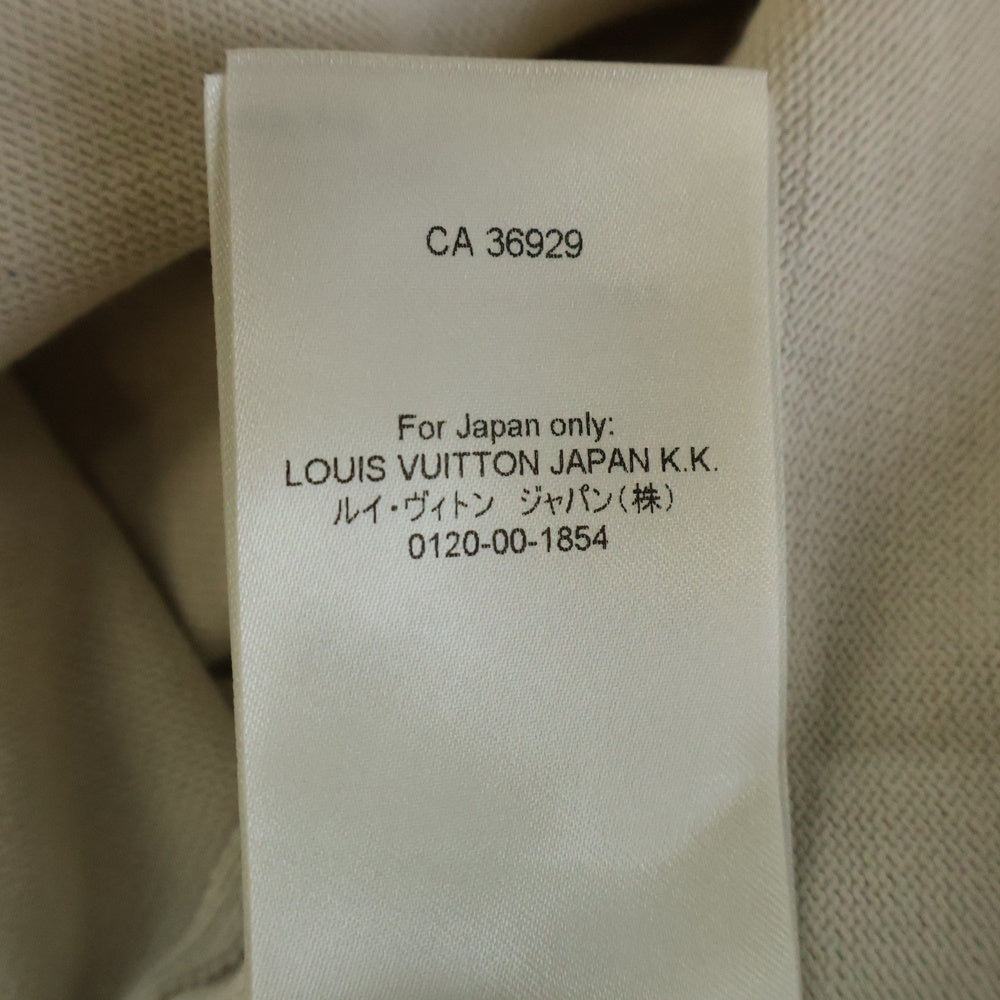 LOUIS VUITTON(ルイヴィトン) 25SS モノグラムナイロンポケット 半袖Tシャツ カットソー クリーム RM252MQ ZLW HTN44W