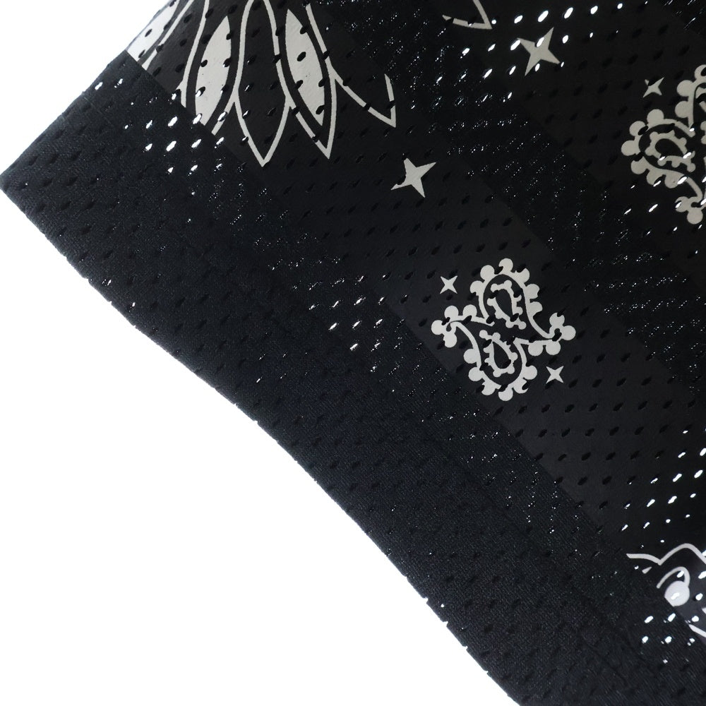 SUPREME(シュプリーム) 25SS Bandana Football Jersey バンダナフットボール半袖シャツ ブラック