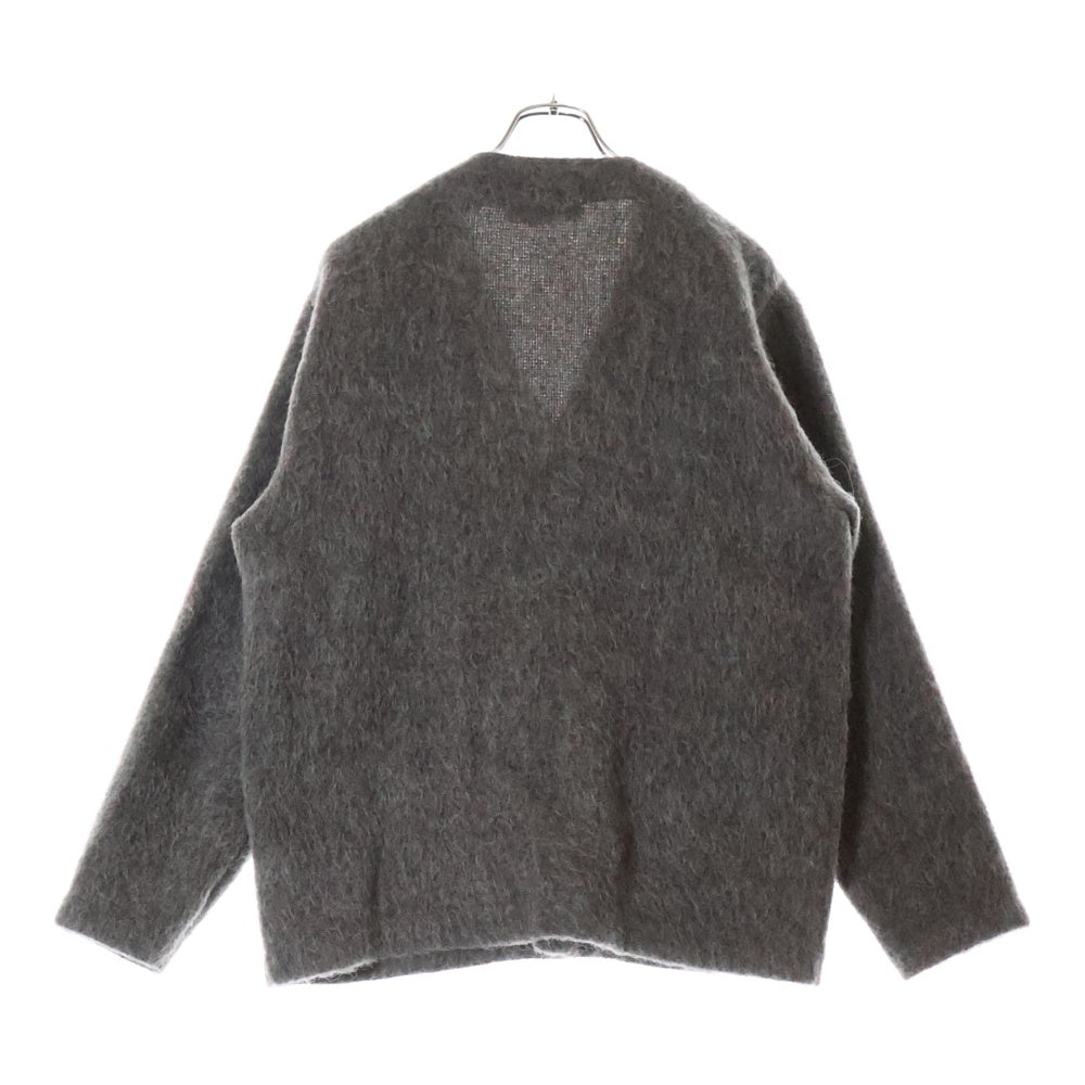 OUR LEGACY(アワーレガシー) CARDIGAN OLIVE MELANGE MOHAIR アルパカ混 モヘアニットカーディガン M4213CRM 46 ブラウン