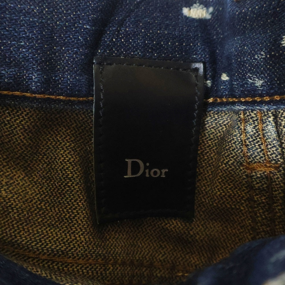 Dior HOMME(ディオールオム) 07SS エディー期 デニムパンツ ボタンフライ ストレートパンツ