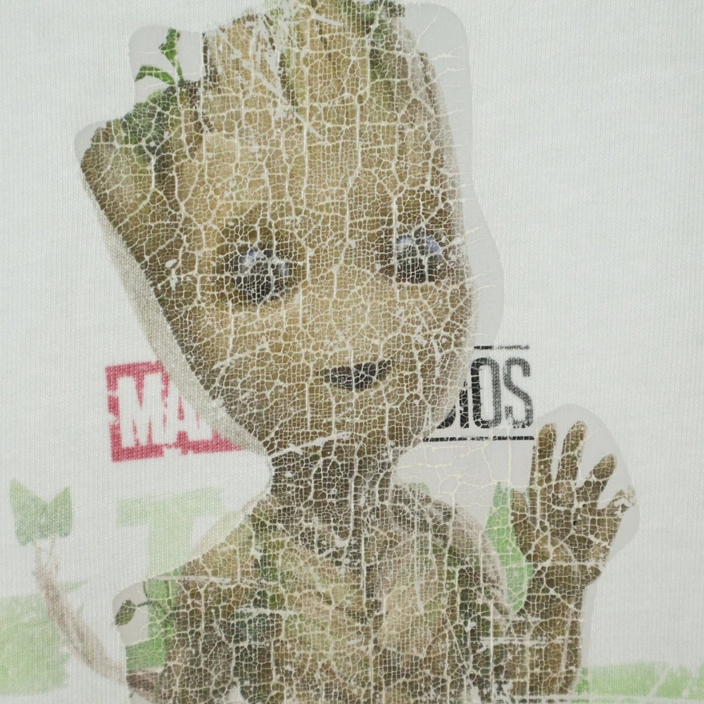 ADER ERROR(アーダーエラー) ×Disney Groot T-shirt ディズニー グルート 半袖Tシャツ カットソー ホワイト