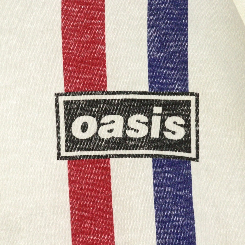VINTAGE(ヴィンテージ) 90's OASIS KNEBWORTH オアシス ネブワース 半袖Tシャツ カットソー ホワイト