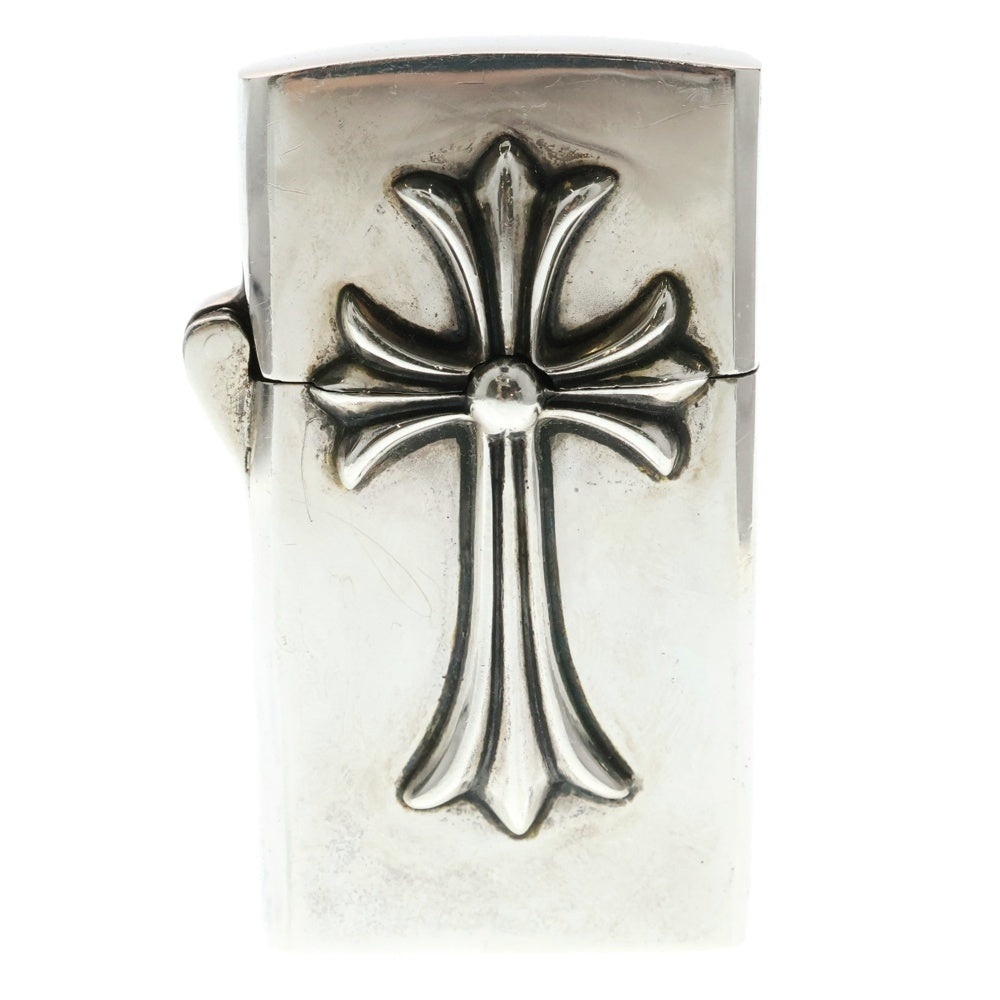 CHROME HEARTS(クロムハーツ) ZIPPO LIGHTERZ-V2 スモールCHクロスタイニーW ジッポライター シルバー