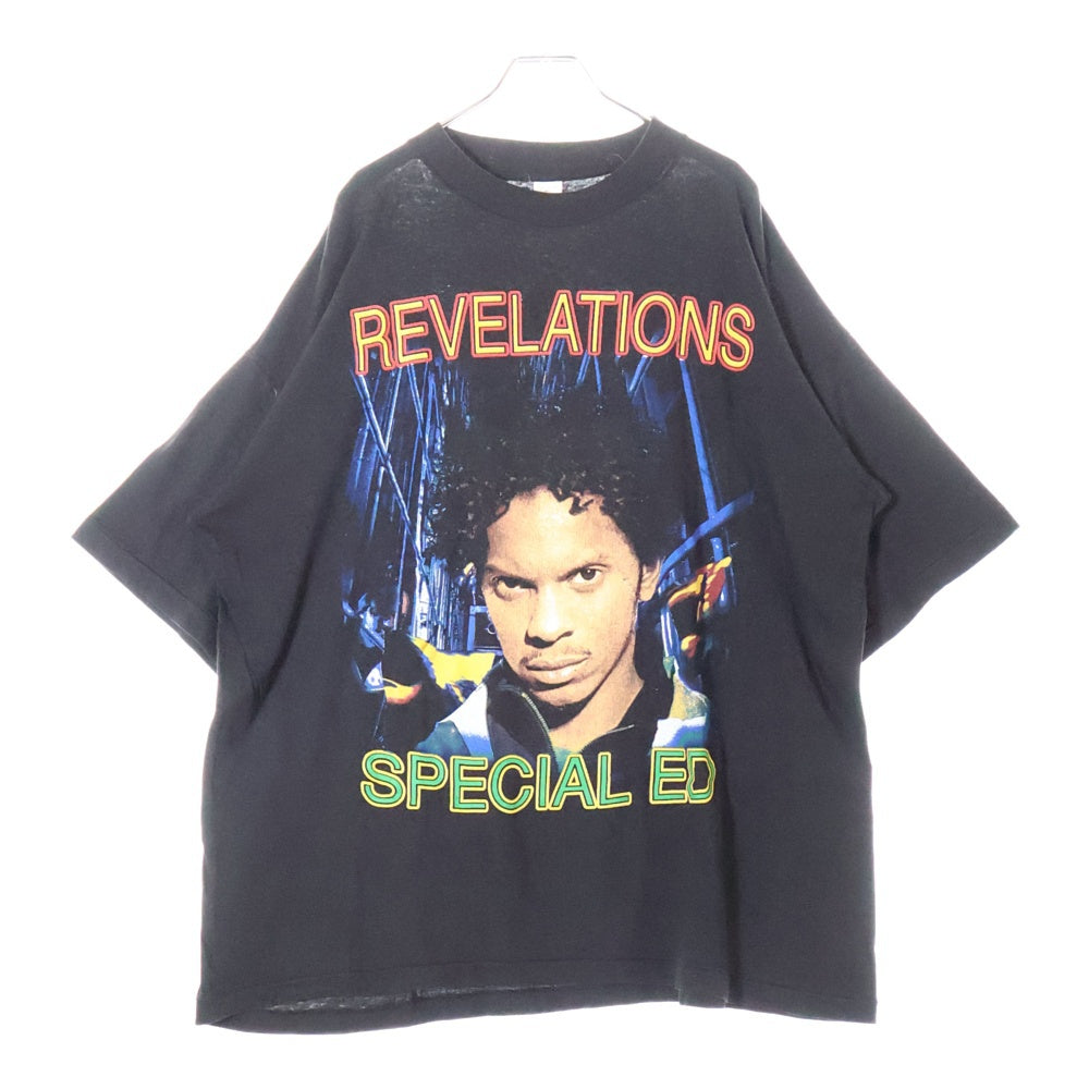 VINTAGE(ヴィンテージ) SPECIAL ED TEE スペシャル イーディー プリント半袖Tシャツ カットソー ブラック