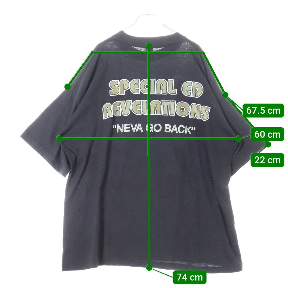 VINTAGE(ヴィンテージ) SPECIAL ED TEE スペシャル イーディー プリント半袖Tシャツ カットソー ブラック