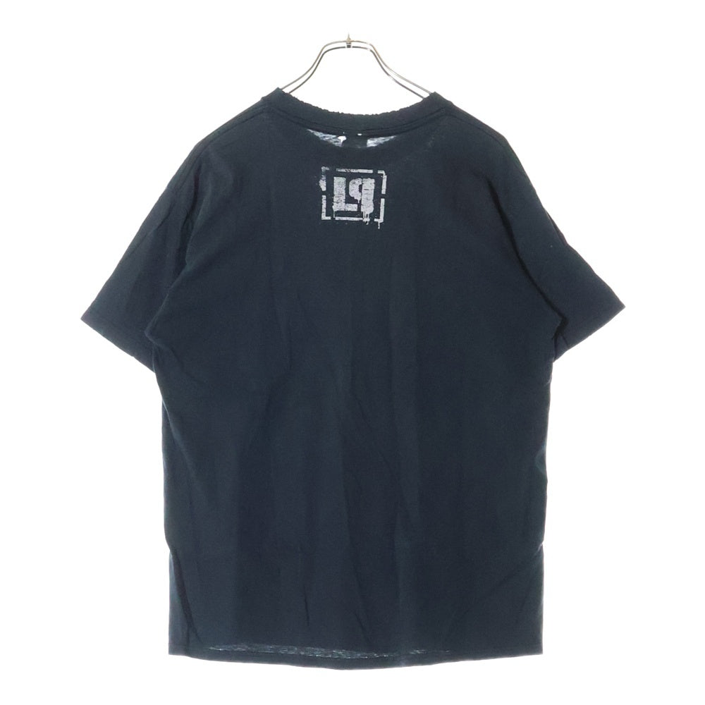 VINTAGE(ヴィンテージ) 00s LINKIN PARK OLD ENGLISH リンキンパーク オールドイングリッシュ 両面プリント 半袖Tシャツ カットソー ブラック