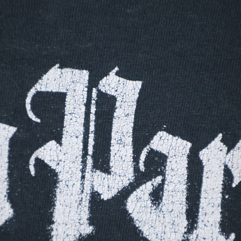 VINTAGE(ヴィンテージ) 00s LINKIN PARK OLD ENGLISH リンキンパーク オールドイングリッシュ 両面プリント 半袖Tシャツ カットソー ブラック