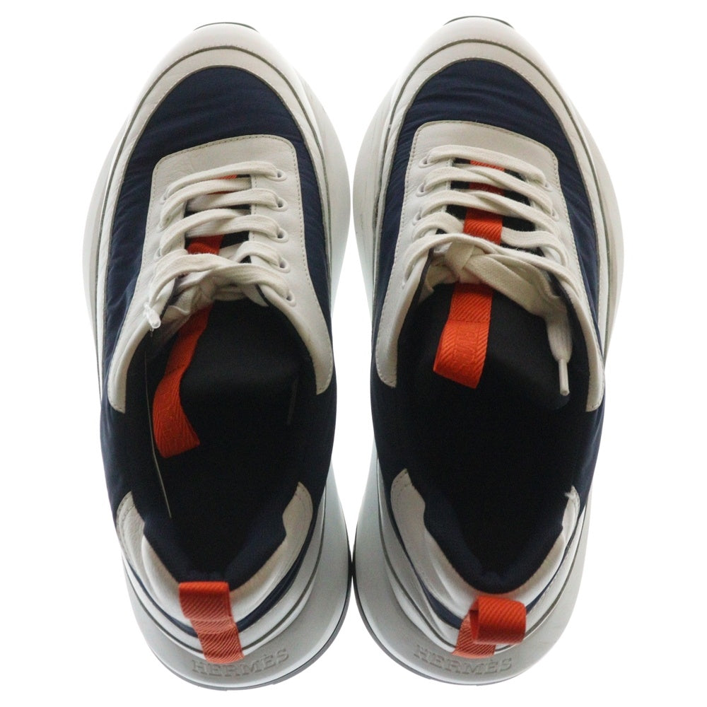 HERMES(エルメス) グラム ファブリックスニーカー ローカット