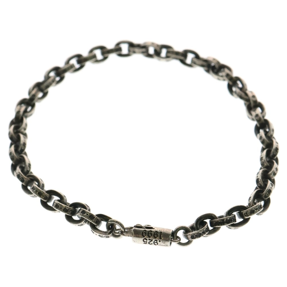 CHROME HEARTS(クロムハーツ) PAPER CHAIN ペーパーチェーン ブレスレット シルバー BCA178