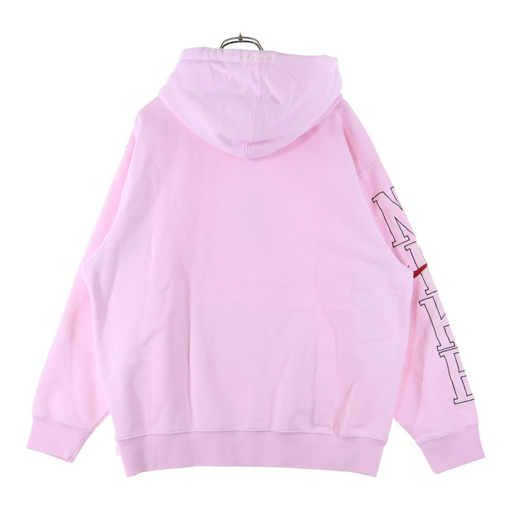 SUPREME(シュプリーム) × NIKE ナイキ Hooded Sweatshirt Light Pink フーディー スウェットシャツ FQ0759-663