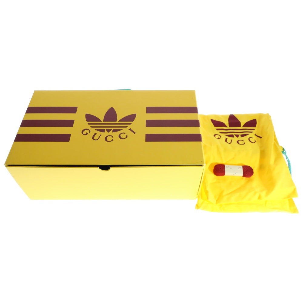 GUCCI(グッチ) ×ADIDAS GAZELLE 726487 AAA43 9547 × アディダス ガゼル ローカットスニーカー ブラック US9/27cm
