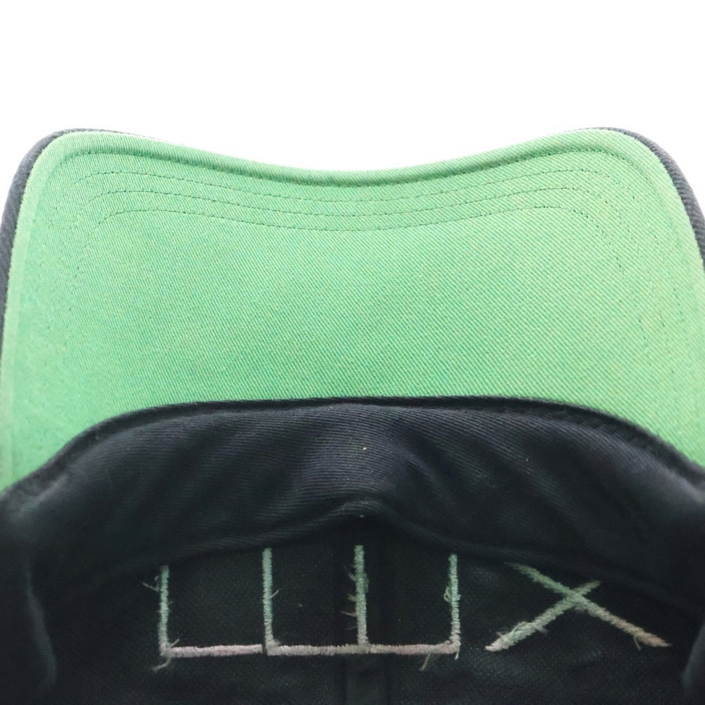 SAINT MICHAEL(セントマイケル) 24SS SMX6 CAP ロゴ刺繍 キャップ 帽子 ブラック SM-YS8-0000-068