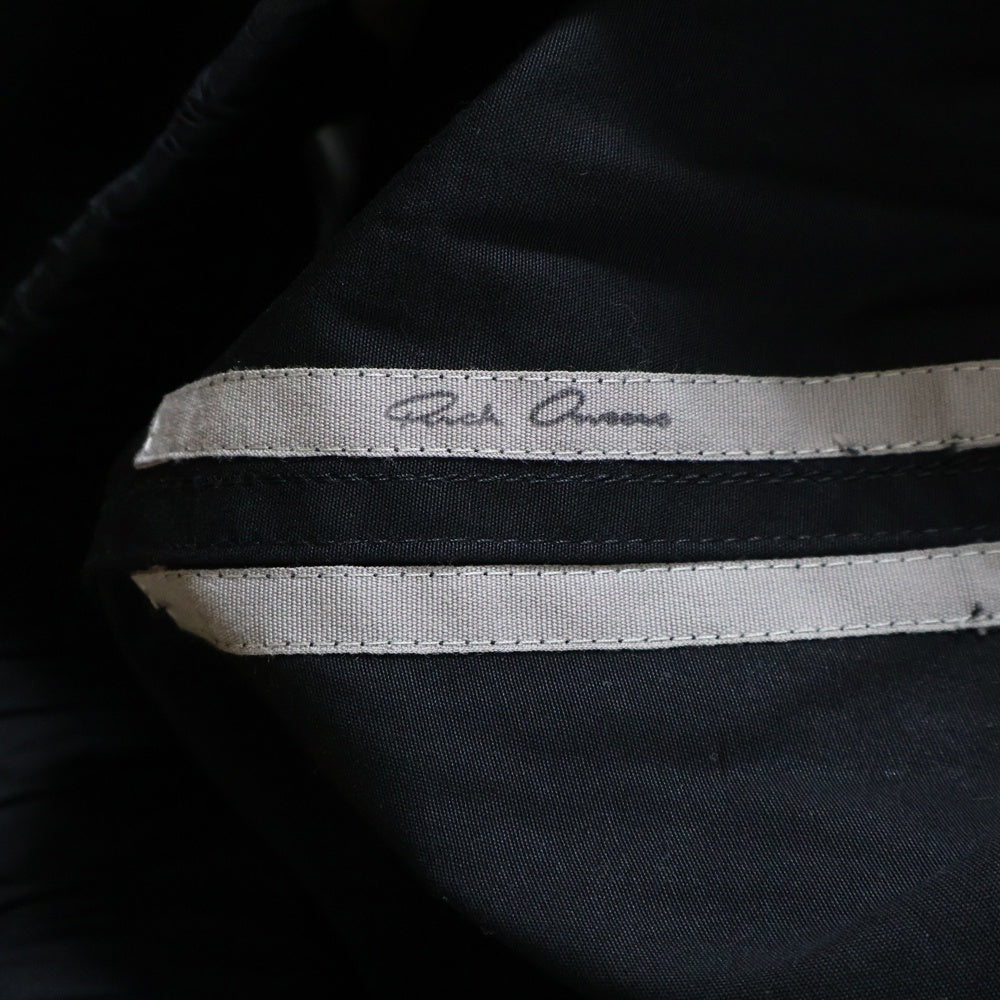 Rick Owens(リックオウエンス) 25AW BELA PANTS ベラパンツ ブラック RU02E1361-TE