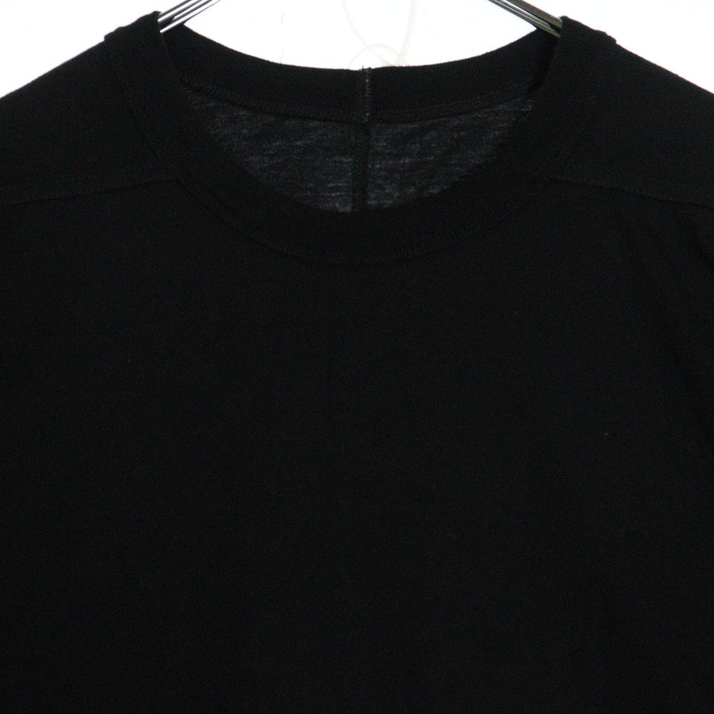 Rick Owens(リックオウエンス) 24SS SHORT LEVEL TEE ショートレベル 半袖Tシャツ ブラック RU01D3265-JA