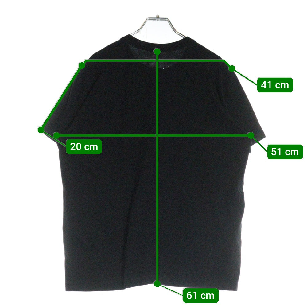 Rick Owens(リックオウエンス) 24SS SHORT LEVEL TEE ショートレベル 半袖Tシャツ ブラック RU01D3265-JA