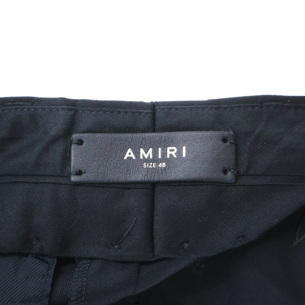 AMIRI(アミリ) ウールスーツトラウザー スラックス ブラック