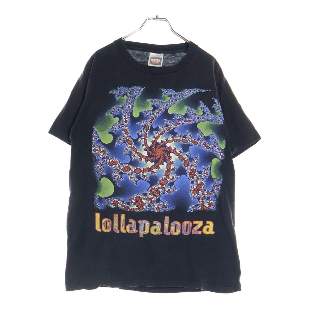 VINTAGE(ヴィンテージ) LOLLAPALOOZA ロラパルーザ 両面プリント 半袖Tシャツ カットソー ブラック