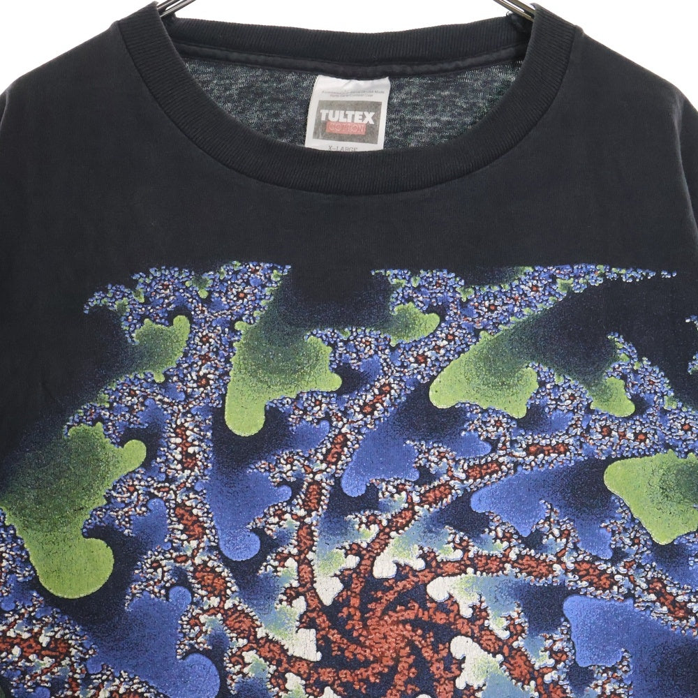 VINTAGE(ヴィンテージ) LOLLAPALOOZA ロラパルーザ 両面プリント 半袖Tシャツ カットソー ブラック