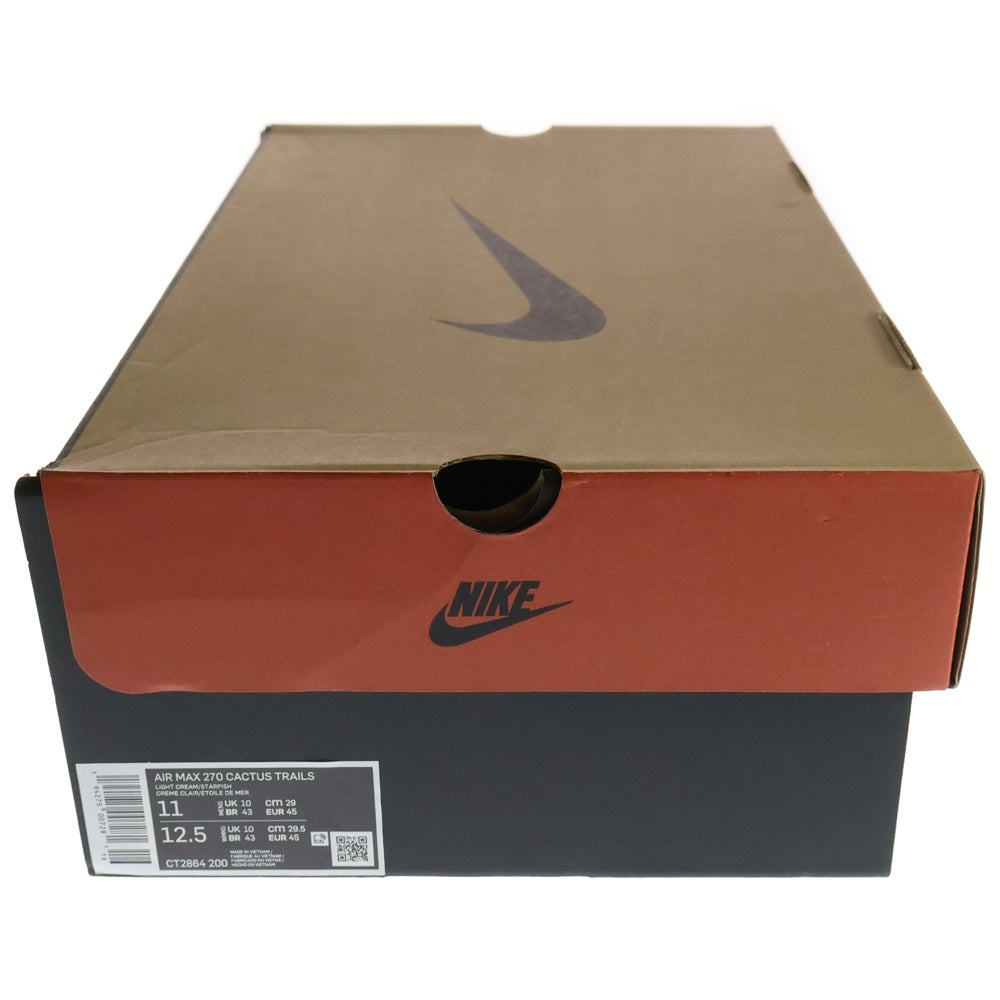 NIKE(ナイキ) ×TRAVIS SCOTT AIR MAX 270 CACTUS TRAILS CT2864-200 トラヴィススコット エアマックス270 カクタストレイル ローカットスニーカー マルチ US11/29cm