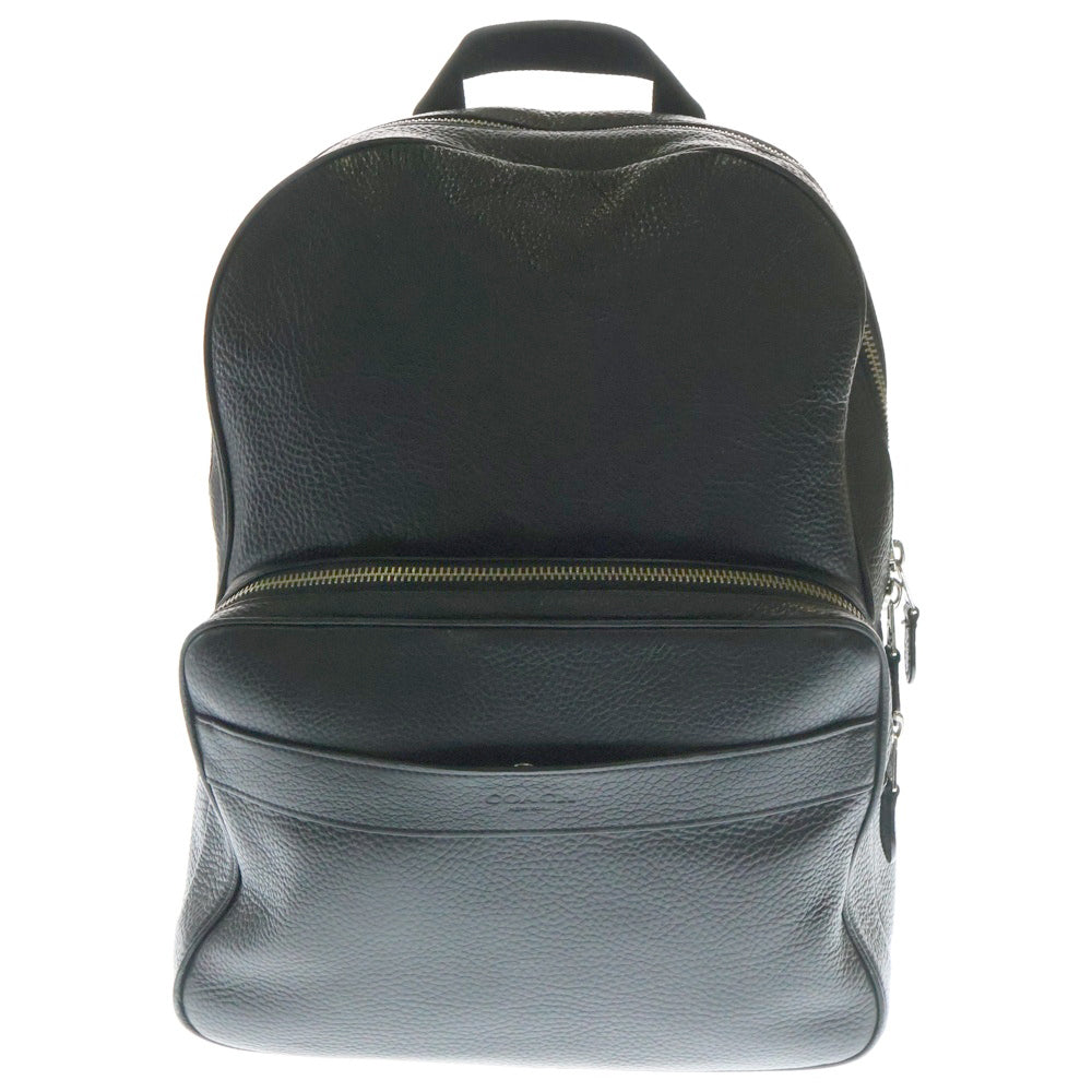 COACH(コーチ) レザー バックパック ブラック