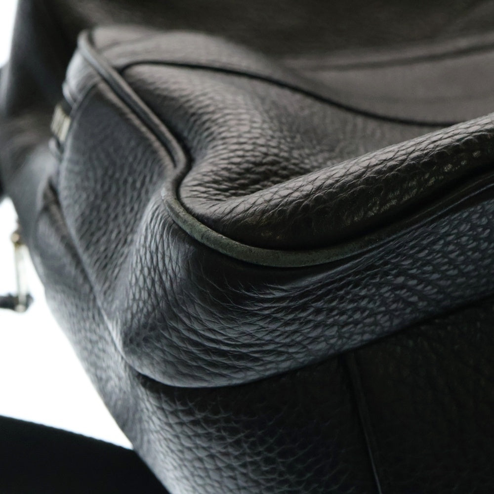 COACH(コーチ) レザー バックパック ブラック