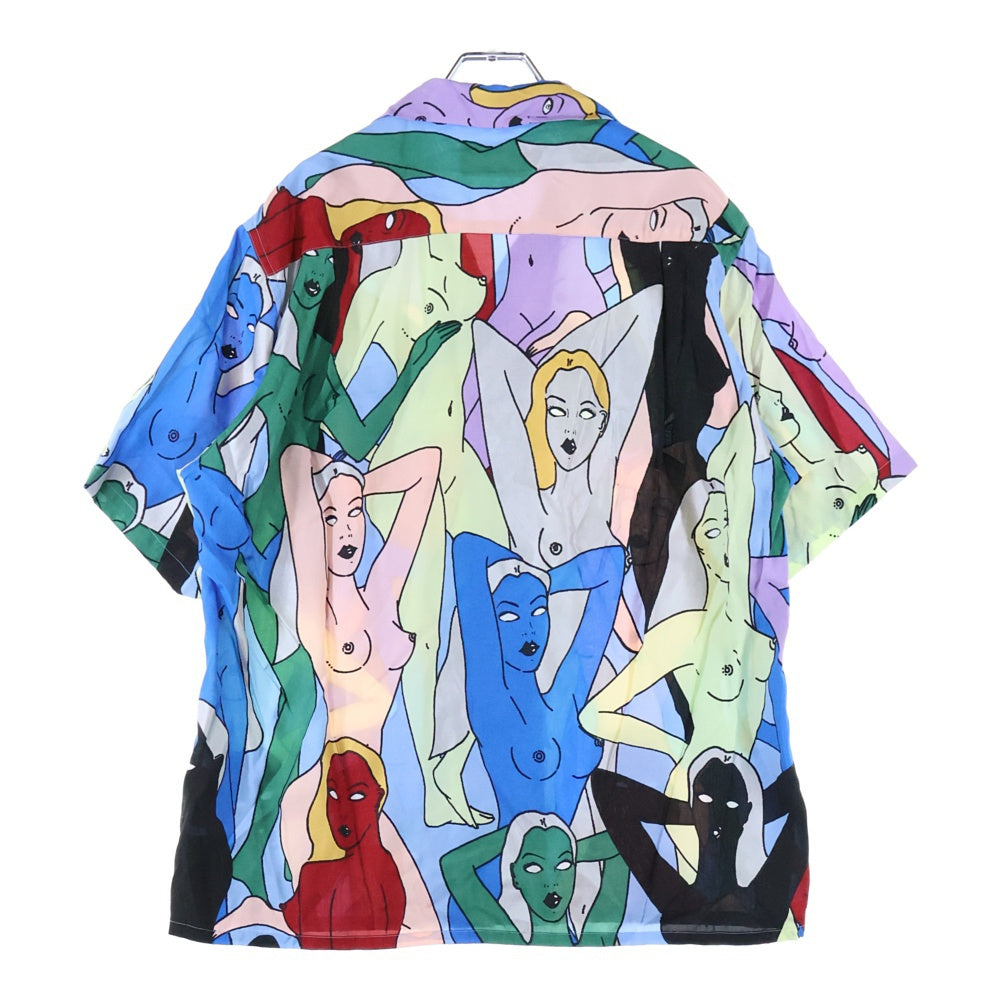 WACKO MARIA(ワコマリア) HAWAIIAN SHIRT S/S -TYPE 1 総柄デザインハワイアン半袖シャツ マルチカラー