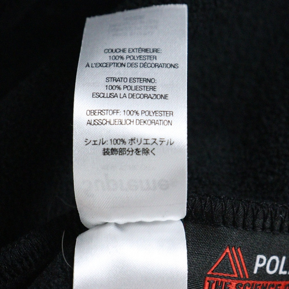 SUPREME(シュプリーム) 22AW Polartec Facemask Half Zip Pullover ポーラテック フェイスマスクハーフジッププルオーバー フリースパーカー ブラック
