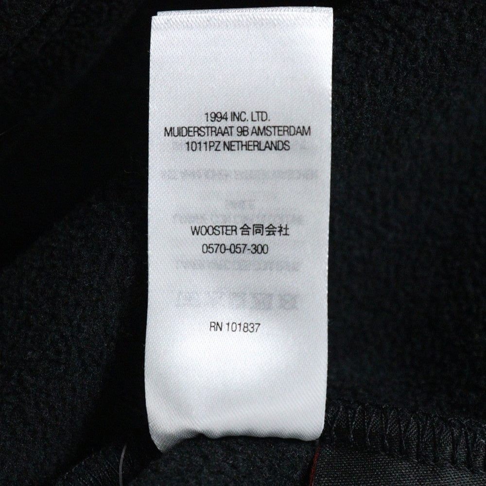 SUPREME(シュプリーム) 22AW Polartec Facemask Half Zip Pullover ポーラテック フェイスマスクハーフジッププルオーバー フリースパーカー ブラック