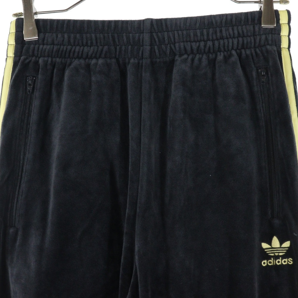 adidas(アディダス) ベロアジャージーパンツ ブラック HR3443