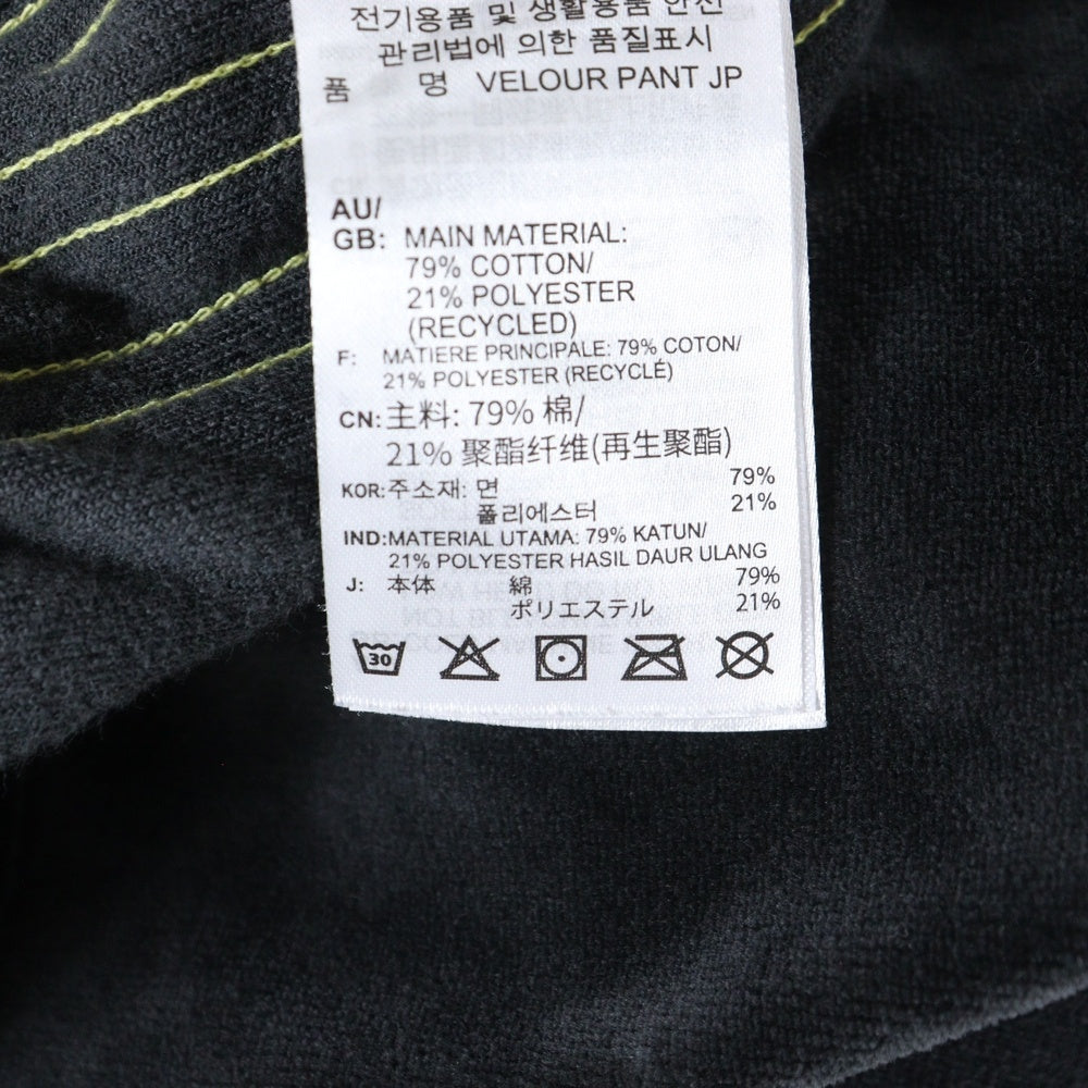 adidas(アディダス) ベロアジャージーパンツ ブラック HR3443