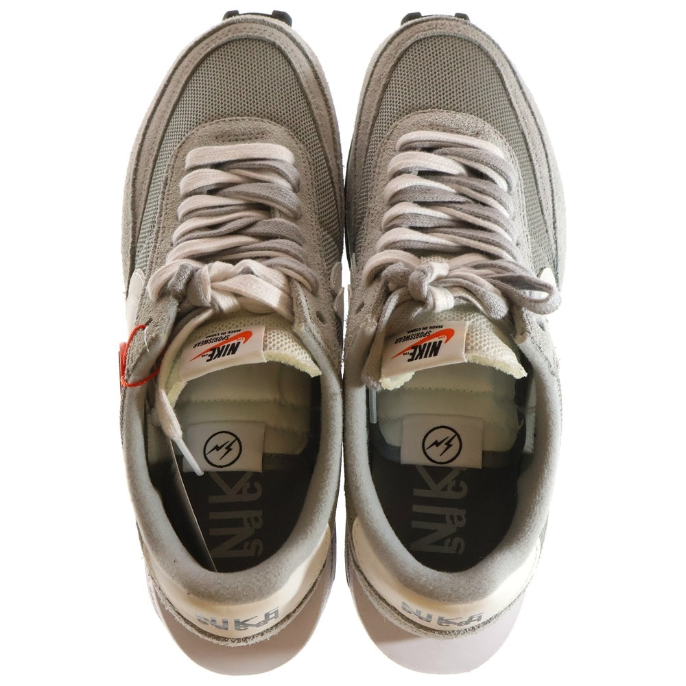 NIKE(ナイキ) ×sacai ×FRAGMENT LD WAFFLE SF DH2684-001 サカイ フラグメント エルディワッフル ローカットスニーカー グレー US9/27cm