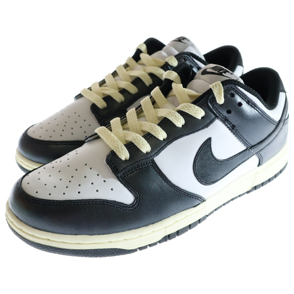 NIKE(ナイキ) WMNS DUNK LOW PREMIUM FQ8899-100 ウィメンズ ダンク プレミアム ローカットスニーカー ブラック/ホワイト US10.5/27.5cm
