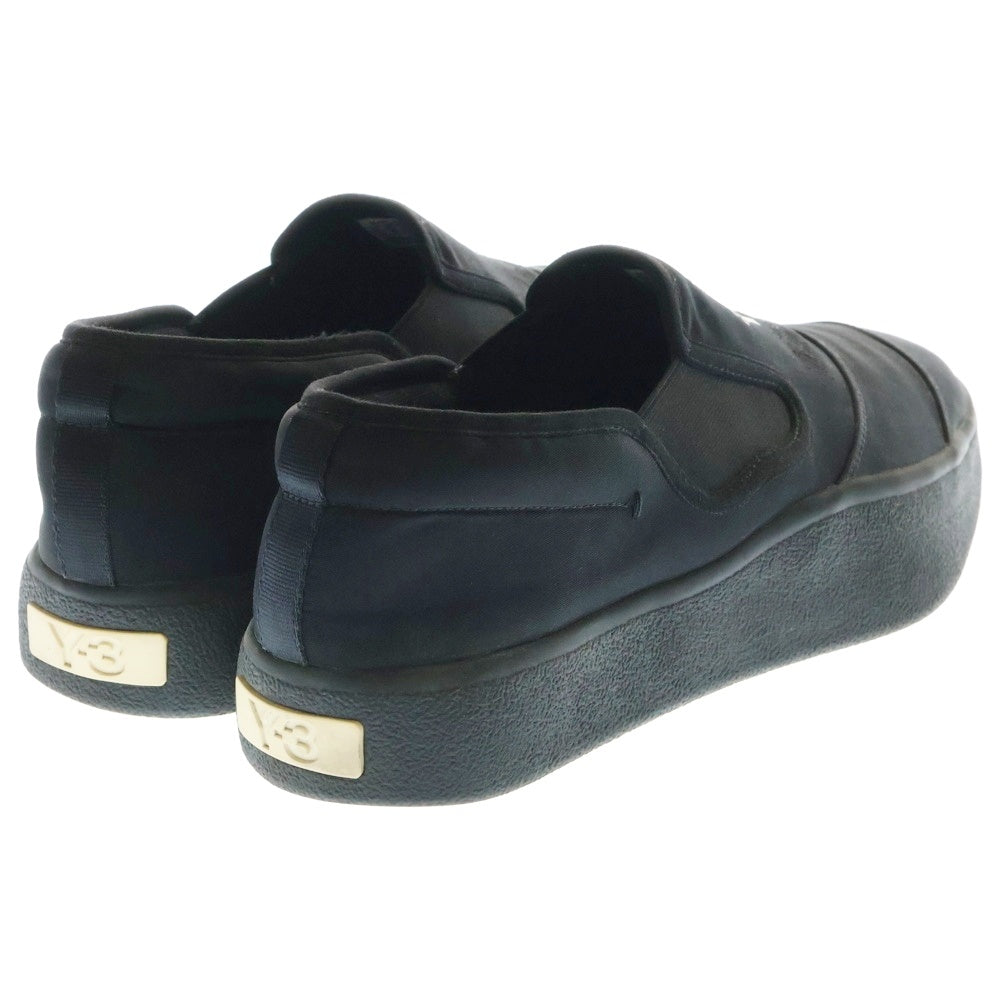 Y-3(ワイスリー) TANGUTSU ロゴプリント スリポン ローカットスニーカー ブラック US10.5/28.5cm BC0913