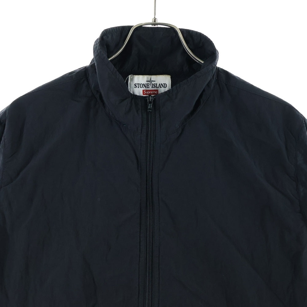SUPREME(シュプリーム) 16SS ×STONE ISLAND Nylon Metal Track Jacket ストーンアイランド ナイロンメタルトラックジャケット ブラック