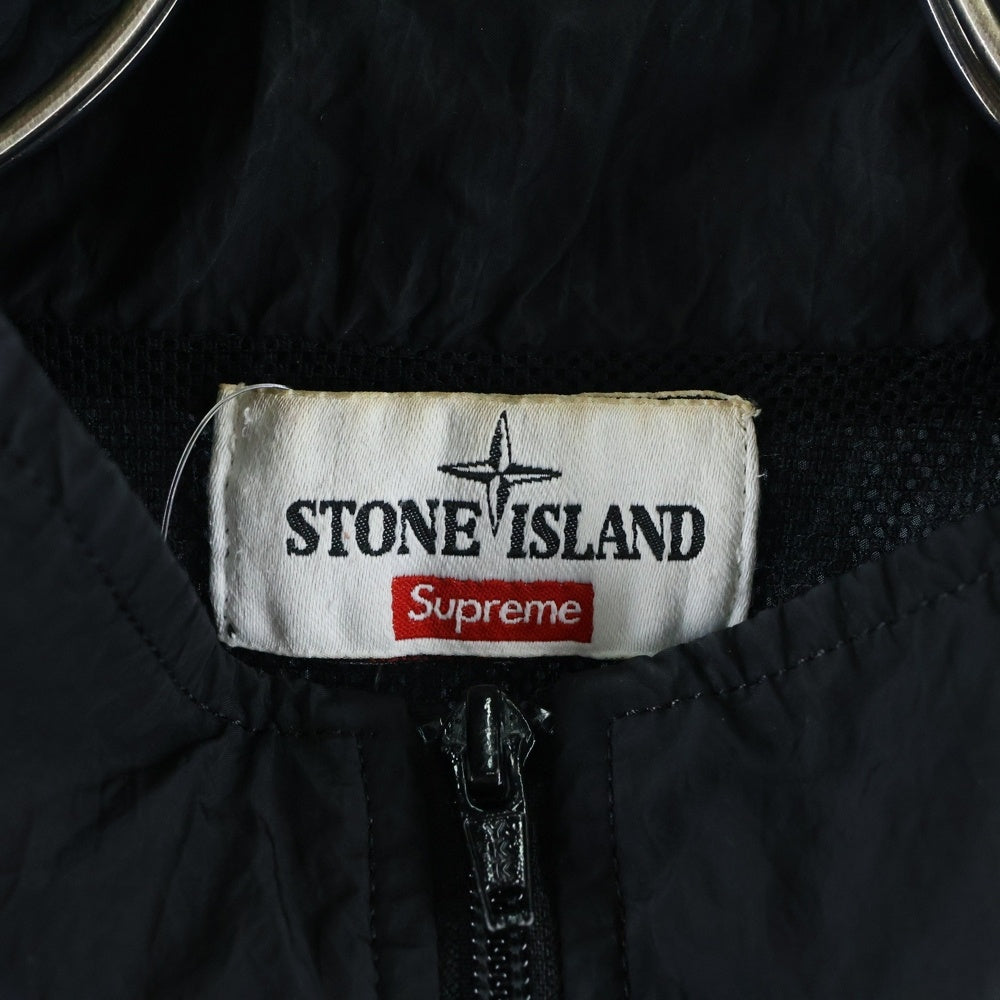 SUPREME(シュプリーム) 16SS ×STONE ISLAND Nylon Metal Track Jacket ストーンアイランド ナイロンメタルトラックジャケット ブラック